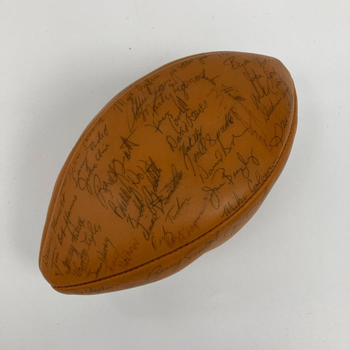 1978 Alabama Crimson Tide National Champs Team Signed Football Bear Bryant JSA