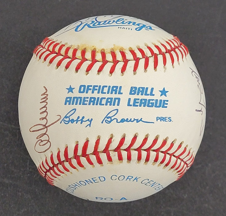 1991 Minnesota Twins World Series Champs Team Signed Baseball JSA COA