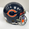 Walter Payton Signed Riddell Authentic Chicago Bears Full Size Helmet JSA COA