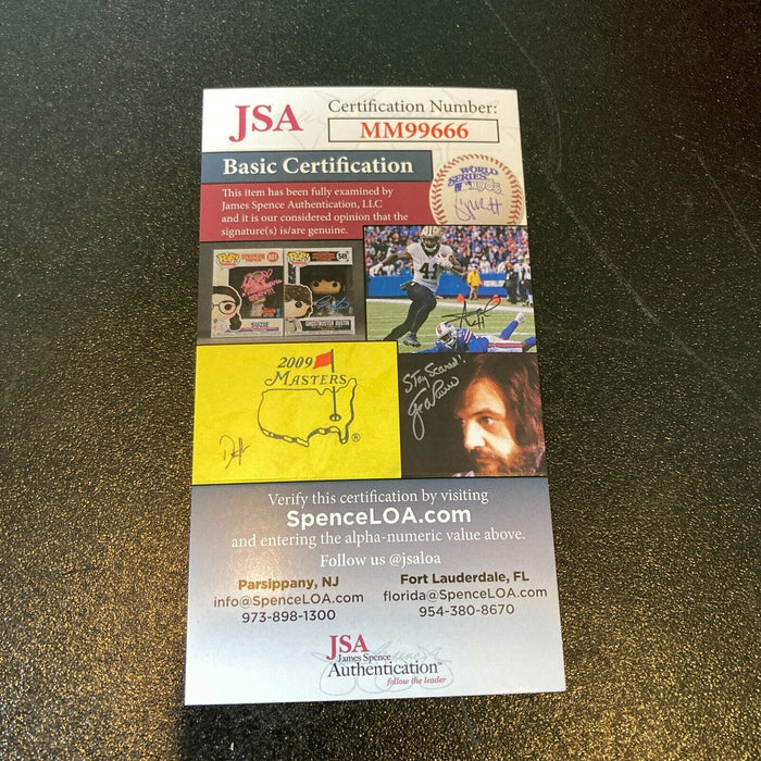 1997-98 San Antonio Spurs Team Signed Basketball With David Robinson JSA COA