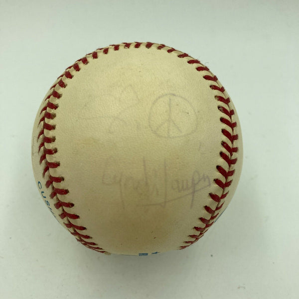 Cyndi Lauper Signed Autographed Baseball With JSA COA Movie Star