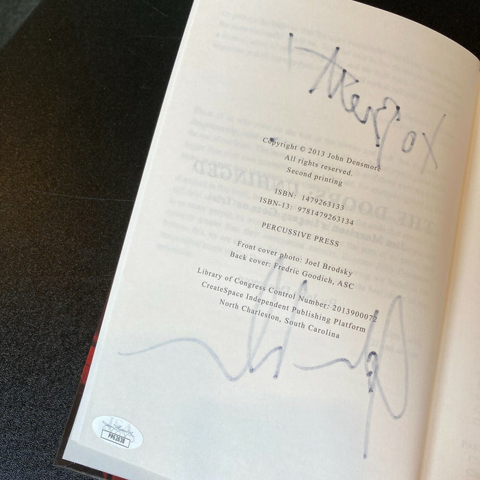 John Densmore Signed The Doors Jim Morrison Book With JSA COA