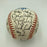 1987 Minnesota Twins World Series Champs Team Signed W.S. Baseball JSA COA