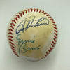 1970's HOF Multi Signed Baseball Freddie Lindstrom Ernie Banks Earl Averill JSA