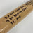 Stan Musial Signed Heavily Inscribed STAT Baseball Bat PSA DNA Authenticated