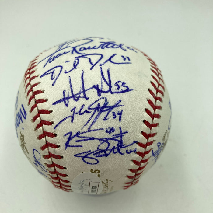 2013 St. Louis Cardinals NL Champs Team Signed World Series Baseball JSA COA