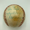 Gene Autry Reggie Jackson Rod Carew California Angels Signed Baseball