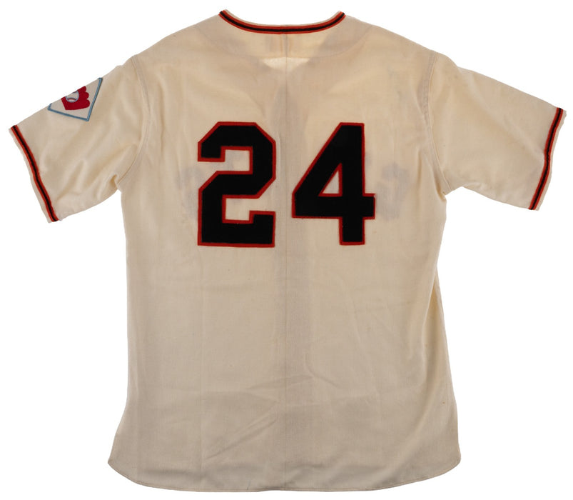 Willie Mays Signed 1951 New York Giants Mitchell & Ness Jersey JSA COA