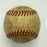 1961 World Series Umpires Signed Game Used Baseball JSA COA Yankees Reds