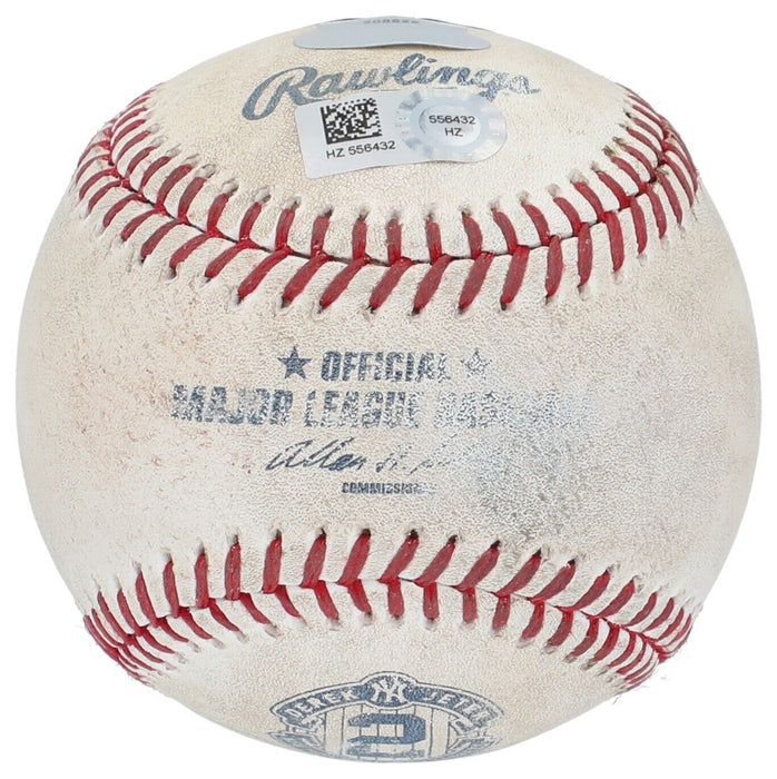 Derek Jeter Signed Game Used Baseball From Second Last Game Of Career Steiner