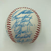 Vintage 1986 New York Mets World Series Champs Team Signed Baseball JSA COA