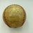 1959 Los Angeles Dodgers World Series Champs Team Signed Baseball Koufax PSA DNA