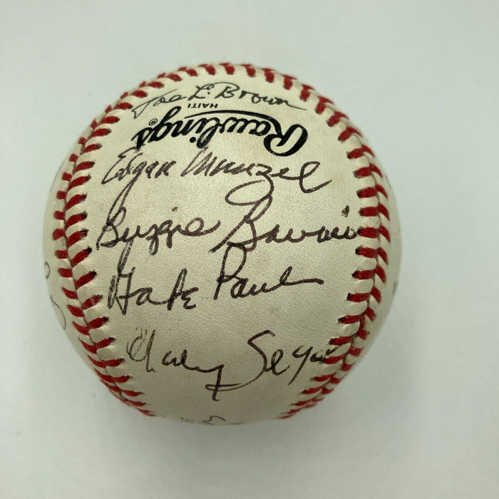 1992 Hall Of Fame Veterans Committee Signed Baseball Ted Williams JSA COA