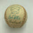 1948 Cleveland Indians World Series Champs Team Signed Baseball JSA COA