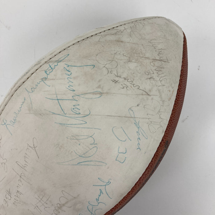 1982 Philadelphia Eagles Team Signed Wilson NFL Football Beckett COA