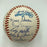1961 New York Yankees World Series Champs Team Signed Baseball Mickey Mantle JSA