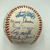 1961 New York Yankees World Series Champs Team Signed Baseball Mickey Mantle JSA