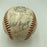 1964 Milwaukee Braves Team Signed NL Baseball With Hank Aaron JSA COA