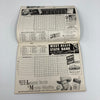 Eddie Mathews Signed 1958 World Series Original Program Yankees Braves JSA COA