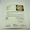 Nellie Fox Pre Rookie 1945 Lancaster Red Roses Minor League Signed Baseball JSA