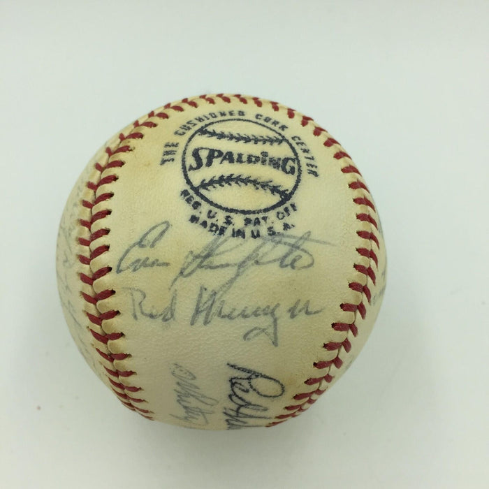 1946 St Louis Cardinals World Series Champs Team Signed Baseball Stan Musial JSA