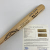 Mickey Mantle Willie Mays & Duke Snider Signed Baseball Bat JSA COA