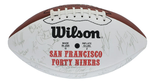 1994 San Francisco 49ers Super Bowl XXIX Champs Team Signed Football PSA DNA COA