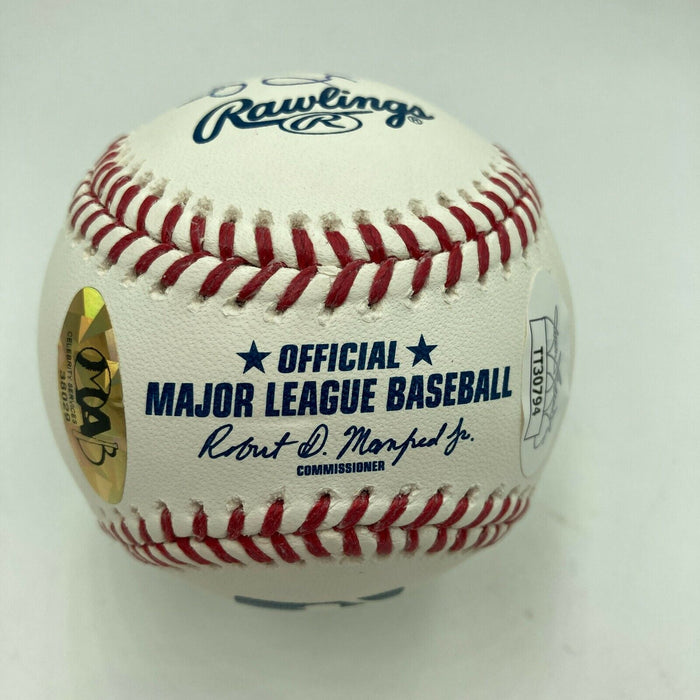 Steve Carlton Signed Heavily Inscribed Stat MLB Baseball With JSA COA