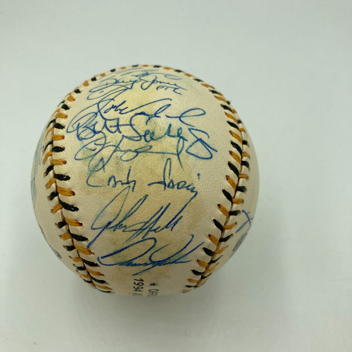 1994 All Star Game National League Team Signed Baseball Barry Bonds PSA DNA COA