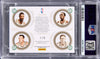 2010 Panini Playoff National Treasures Bill Russell Quad Auto Signed 1/5 PSA 9