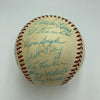 1959 Los Angeles Dodgers World Series Champs Team Signed Baseball Koufax Beckett