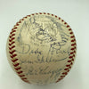 Jackie Robinson 1956 Brooklyn Dodgers NL Champs Team Signed Baseball JSA COA