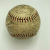 Babe Ruth Lou Gehrig Jimmie Foxx George Sisler Eddie Collins Signed Baseball PSA