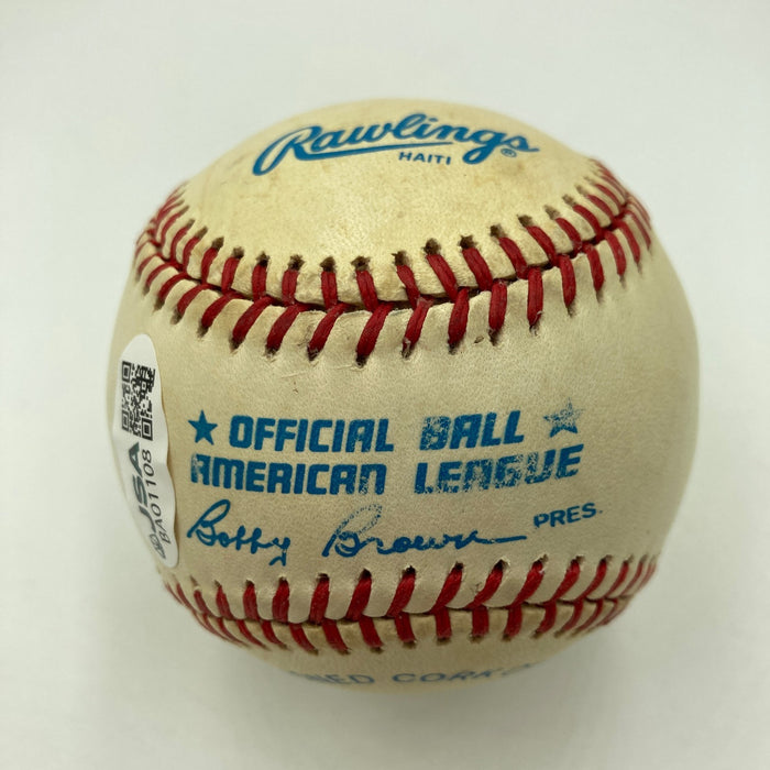 Ted Williams Signed Official American League Baseball JSA COA