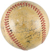 Earliest Known Willie Mays Pre Rookie 1949 New York Giants Signed Baseball JSA