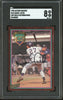 1995 Action Packed 24K Gold #1D Derek Jeter Signed RC Auto SGC NM/MT 8