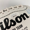 1972 Miami Dolphins Super Bowl Champs Team Signed Wilson Football 40+ Sigs JSA