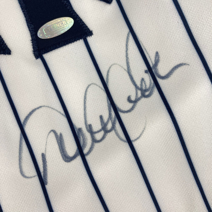 Derek Jeter Signed Authentic 1998 New York Yankees World Series Jersey Steiner