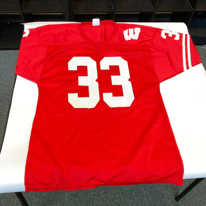 Ron Dayne Signed Wisconsin Badgers Jersey UDA Upper Deck COA Heisman