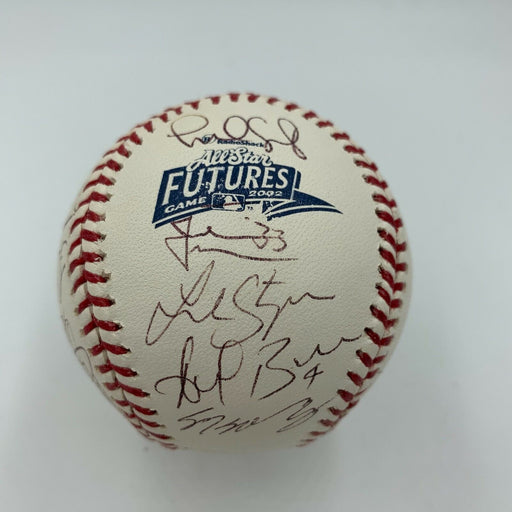 2002 All Star Futures Game Team Signed Baseball Justin Morneau MLB Authentic