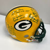 Green Bay Packers Legends Signed Full Size Helmet 15 Sigs JSA COA