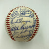 Mickey Mantle & Joe Dimaggio 1974 Hall Of Fame Induction Signed Baseball JSA COA