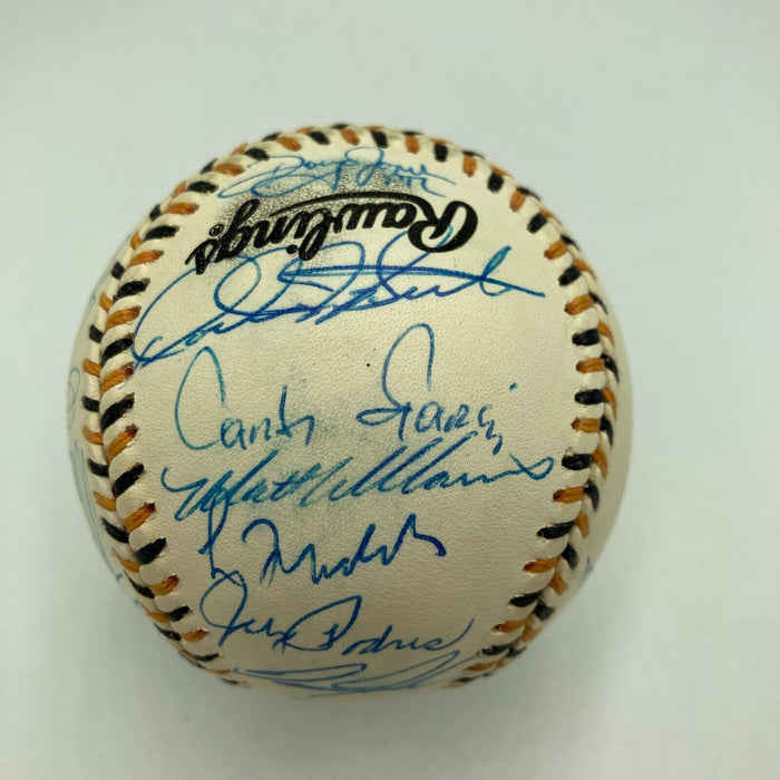 1994 All Star Game National League Team Signed Baseball Barry Bonds PSA DNA COA