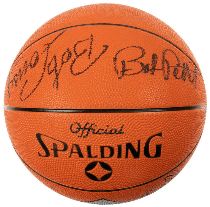 Oscar Robertson Dr. J All Star Game Highest Scoring Ave Signed Basketball PSA