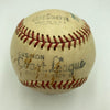 Del Crandall Signed Vintage 1940's Official Minor League Baseball
