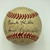 1947 New York Yankees World Series Champs Team Signed Baseball JSA COA