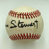 James Jimmy Stewart Signed National League Baseball Beckett COA Movie Star