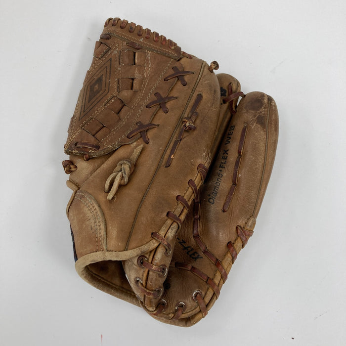 Bob Gibson Signed Vintage Spalding Game Model Baseball Glove JSA COA