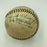 Historic 1937 Washington Redskins Inaugural Season Team Signed Baseball JSA COA