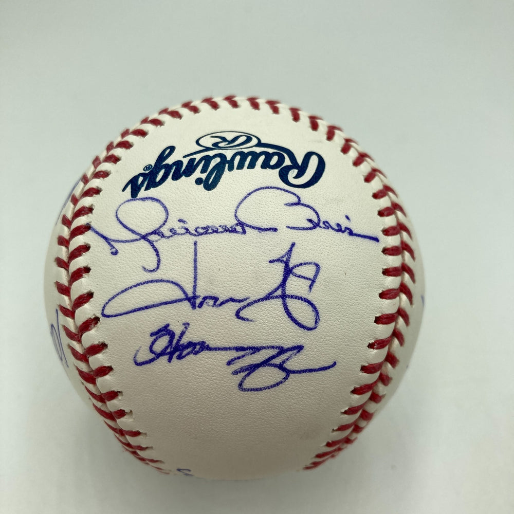 Mariano Rivera Don Larsen New York Yankees Legends Multi Signed Baseball